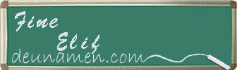 Fine Elif Visitenkarte